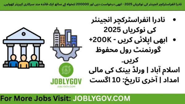 Apply for NADRA Infrastructure Engineer Jobs 2025 – World Bank Project Based IT Role in Islamabad