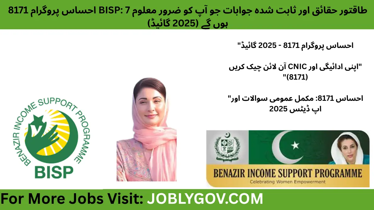 Ehsaas Program 8171 CNIC check online 2025 complete guide